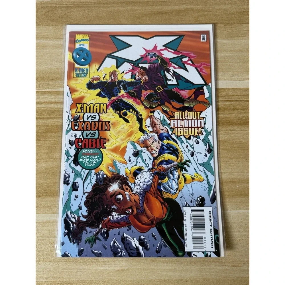 X-Man Vol.‎ 1 #14 April 1996 Marvel Comics